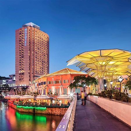 Novotel Clarke Quay Singapura Exterior foto